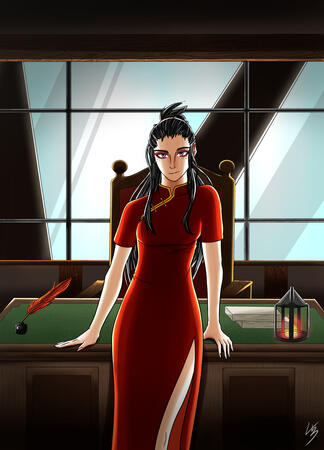 Miss Vermillon (Jeune)